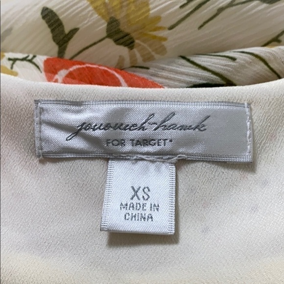 NEW NWT JAVOVICH HAWK Floral Prairie Babydoll Dress XS cottagecore casual - Picture 7 of 9